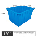 685 * 480 * 440 mm Caisse empilable aquatique bleu